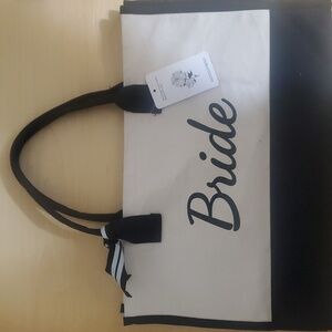 NEW Bride Tote with wedding book